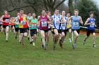 Soon after the start of the Under-20 Men, McCain Inter Counties Cross Country, Cofton Park, Birmingham.